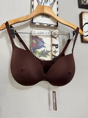 Everyday Smooth T-Shirt Bra - Dark Brown